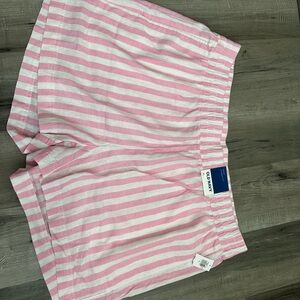 Old Navy Pink and White Casual Shorts